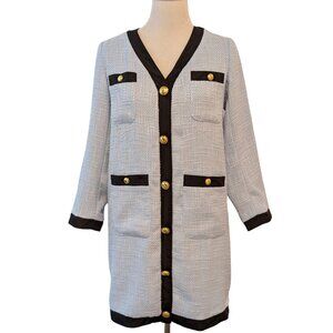 Pomander Place Black and White Dress